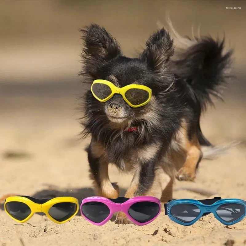 Dog Apparel Accessories Pet Grooming Doggles Goggles Sunglasses Medium Assorted Colors UV Eye Protection Supplies