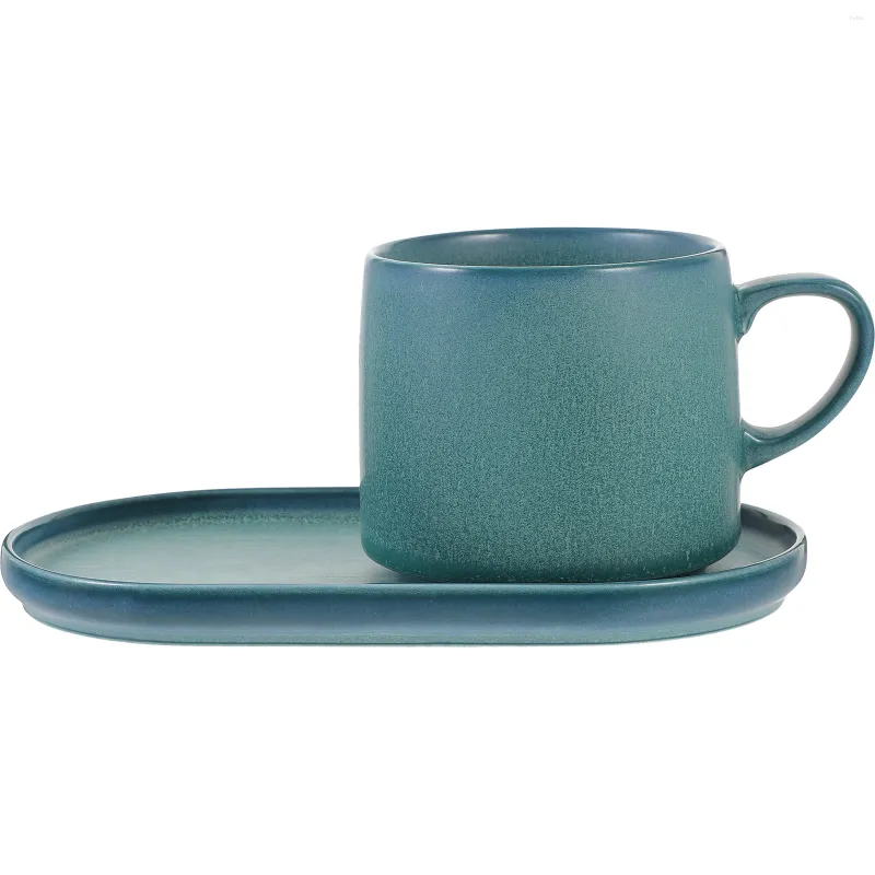 Copos de vinho caneca de café decorativo água conjunto de talheres de cerâmica copos café da manhã cerâmica