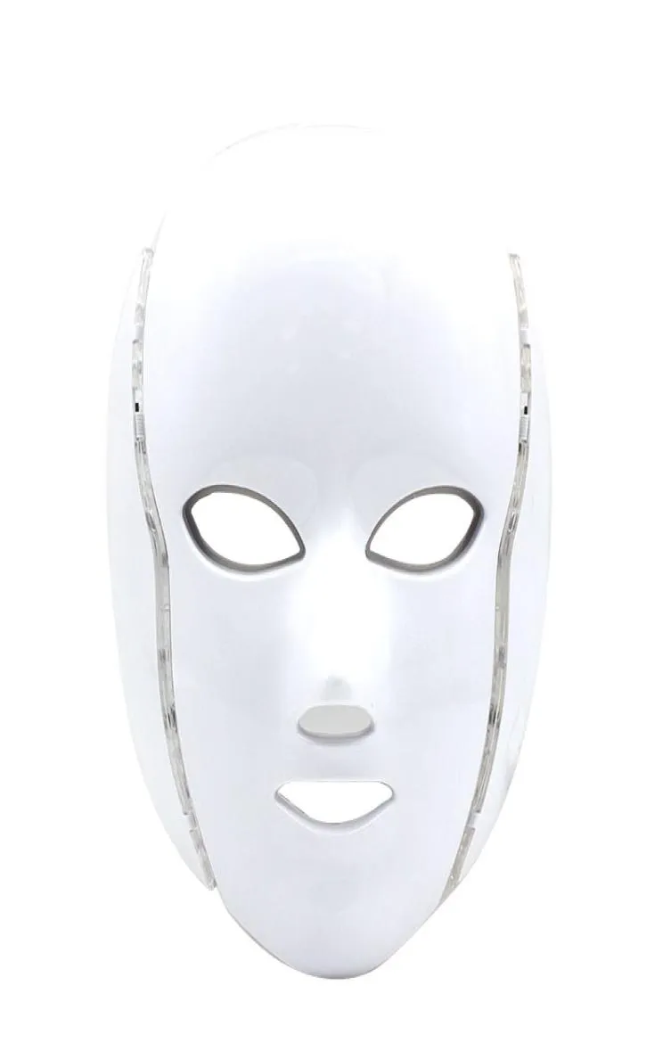 7 Färger LED Color Lights Pon Skins Rejuvenation Machines Beauty Cold Light Mask Masker Maskin Hudhantering7408959