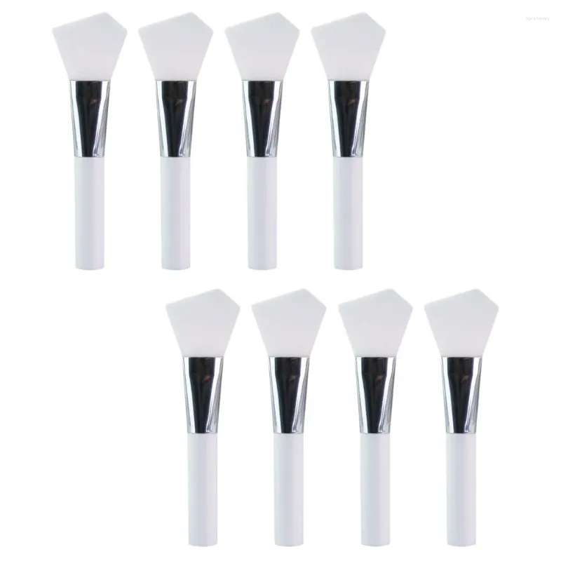 Makeup Brushes 8 st Silicone Mask Brush Facial Professional Cosmetics Applicator