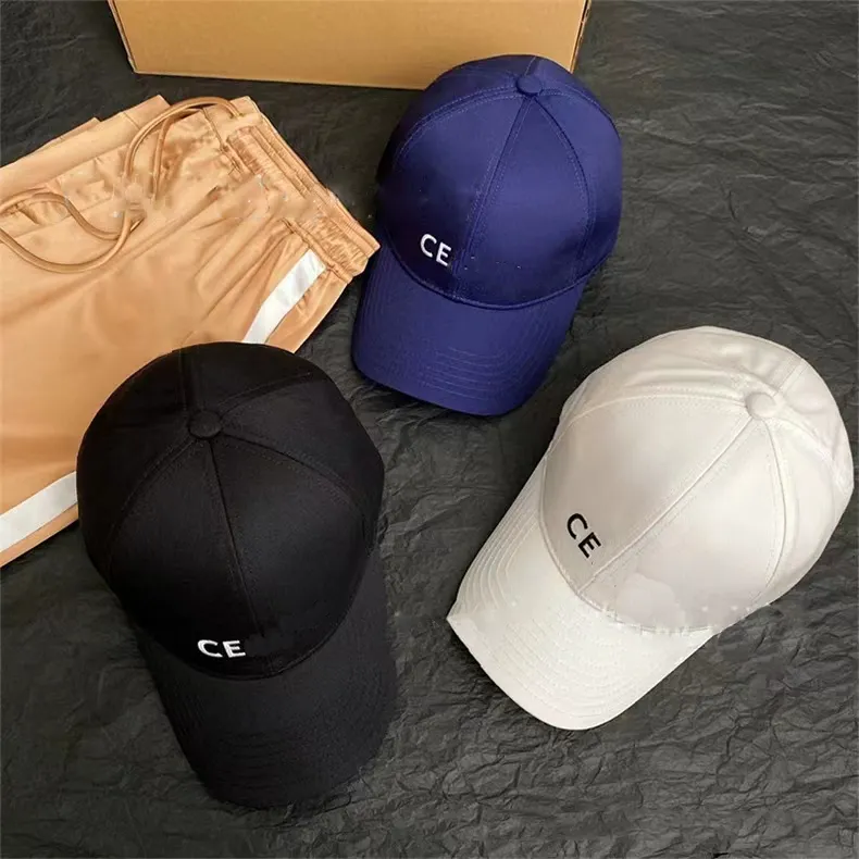 Cap-Designer-Cap-Luxus-Designer-Hut-Baseballcaps aus Baumwolle in Schwarz und Weiß sind super vielseitig und können zu jeder Jahreszeit getragen werden.