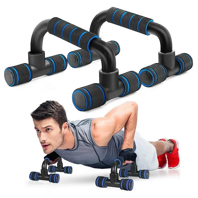 2 pçs conjunto abs push up barra corpo ferramenta de treinamento fitness flexões suporte barras peito exercício muscular esponja aperto mão titular treinador 240127