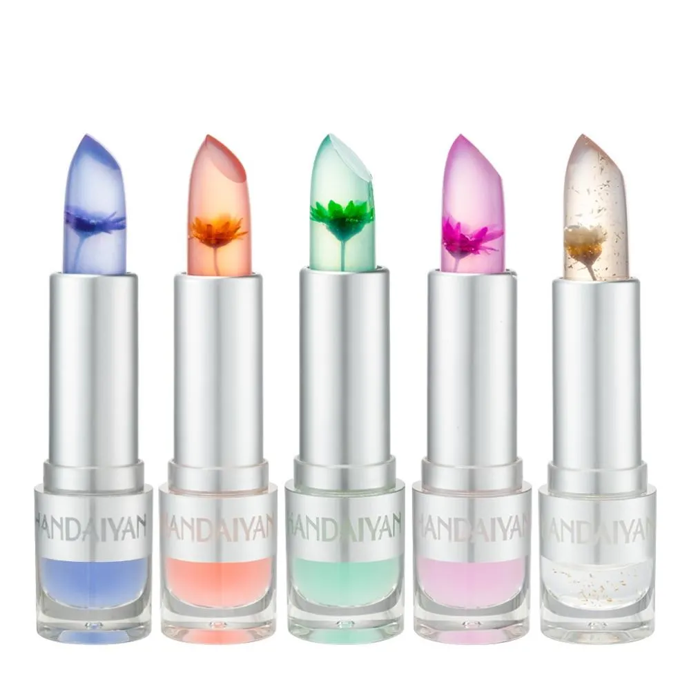 Handaiyan Flower Jelly Lipstick Lip Stick Lipoloration保湿剤栄養栄養補給は簡単ではないメイクアップリッパーリップスティック7689828