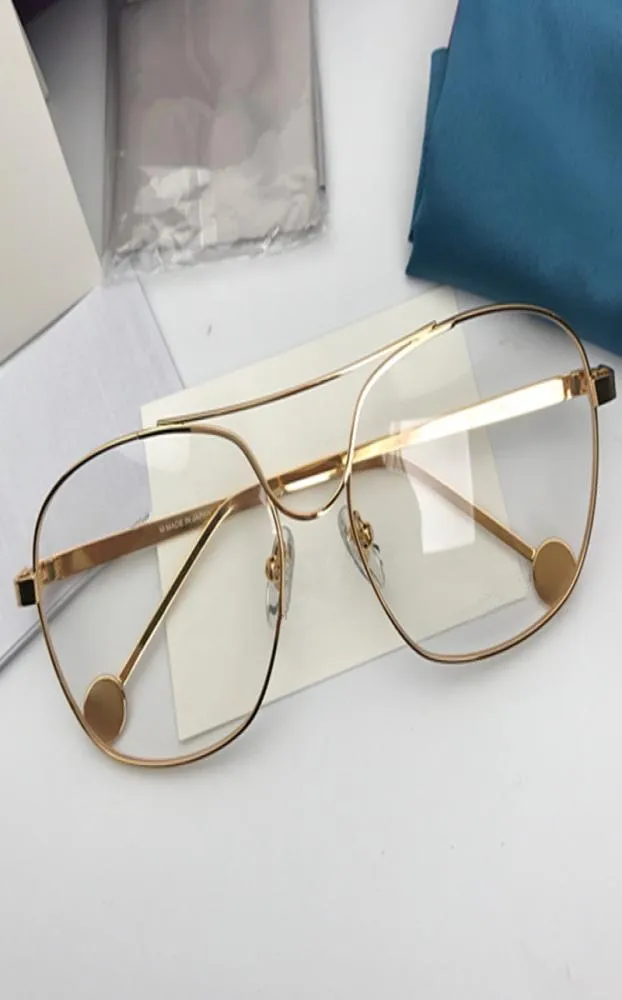 Highquality G1116 glasses frame unisex bigsquare rim 5417146 lightweight metal square fullrim for prescription glasses fullse8624496