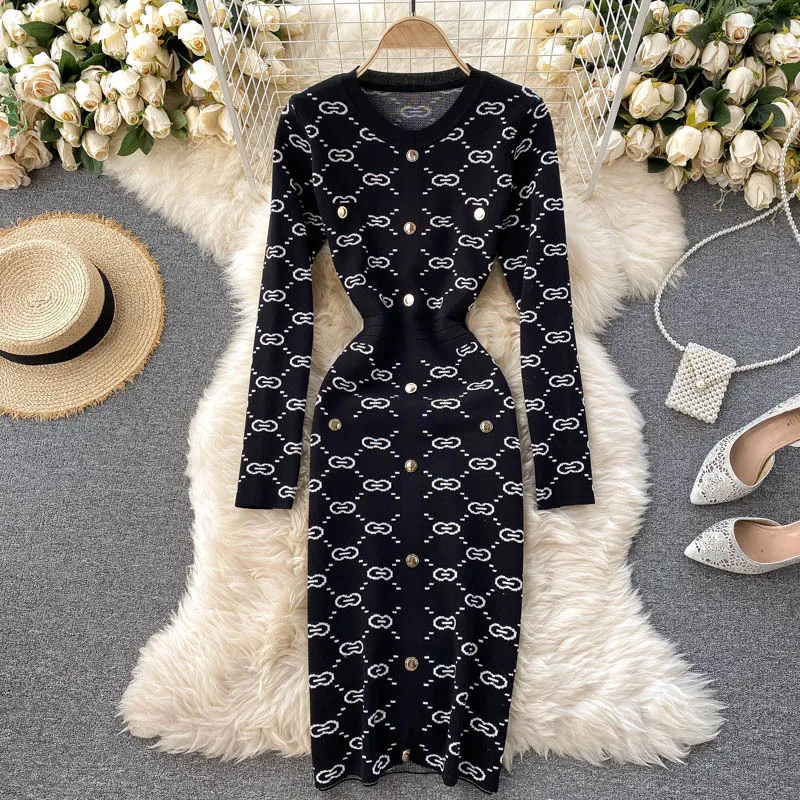 a line maxi sweater dress PAULINA MAXI SWEATER DRESS main image 0