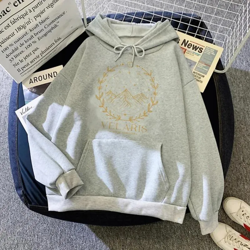 Sweats à capuche pour femmes Acotar Femmes Hiver Vintage Sweat Y2k Harajuku Survêtement Pulls