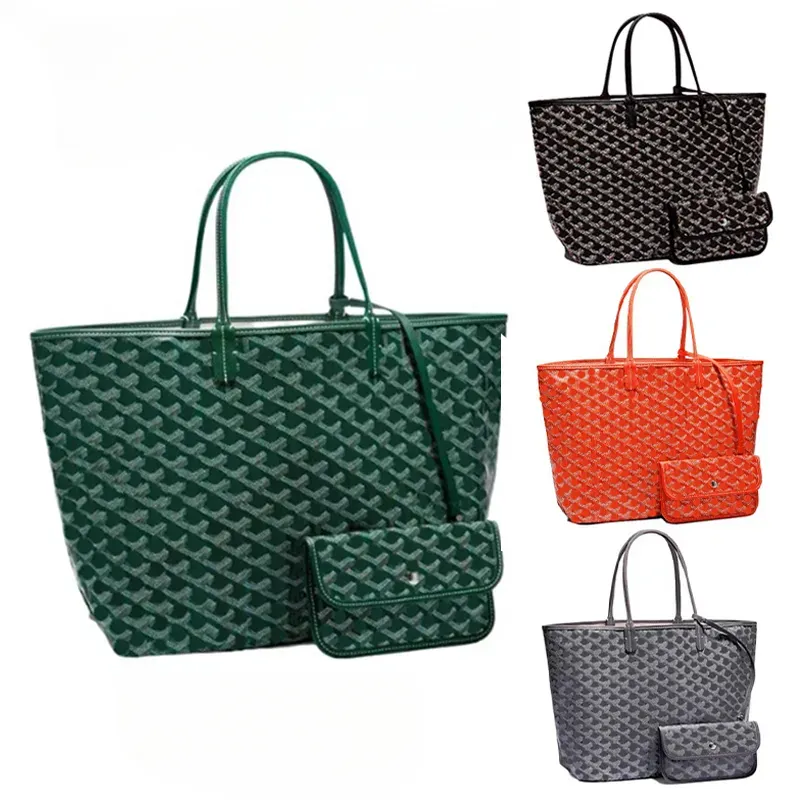 Designer Bag Tote Bag axelväskor Luxury Handväskor stor kapacitet Houndstooth Tiger Shopping Beach Bag Pattenrs Classic Composite Bag Plånbok Bästa julklapp