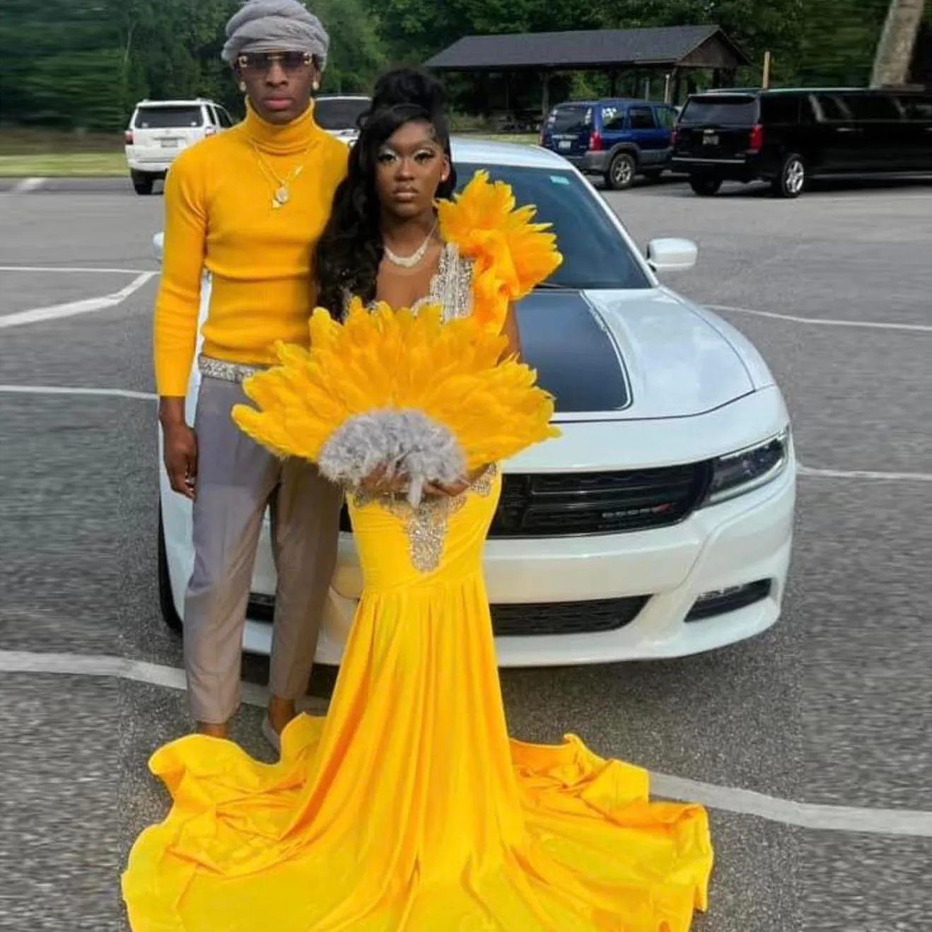 Yellow Mermaid Prom Dress: Elegant African Style Graduation Gown, Shop Now! from Dhgate Prom Dresses - price 147.68 Yellow Mermaid Prom Dress: Elegant African Style Graduation Gown, Shop Now! from Dhgate Prom Dresses - price 147.68