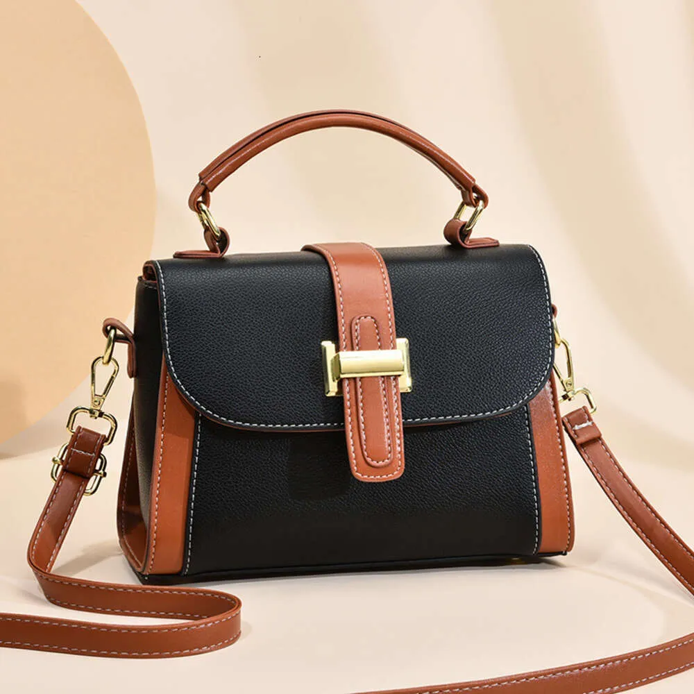 Nieuwe Crossbody Trendy Veelzijdige Schoudertas voor Dames, Gekleurde Kleine Vierkante Tas 2024 78% Korting Winkel groothandel