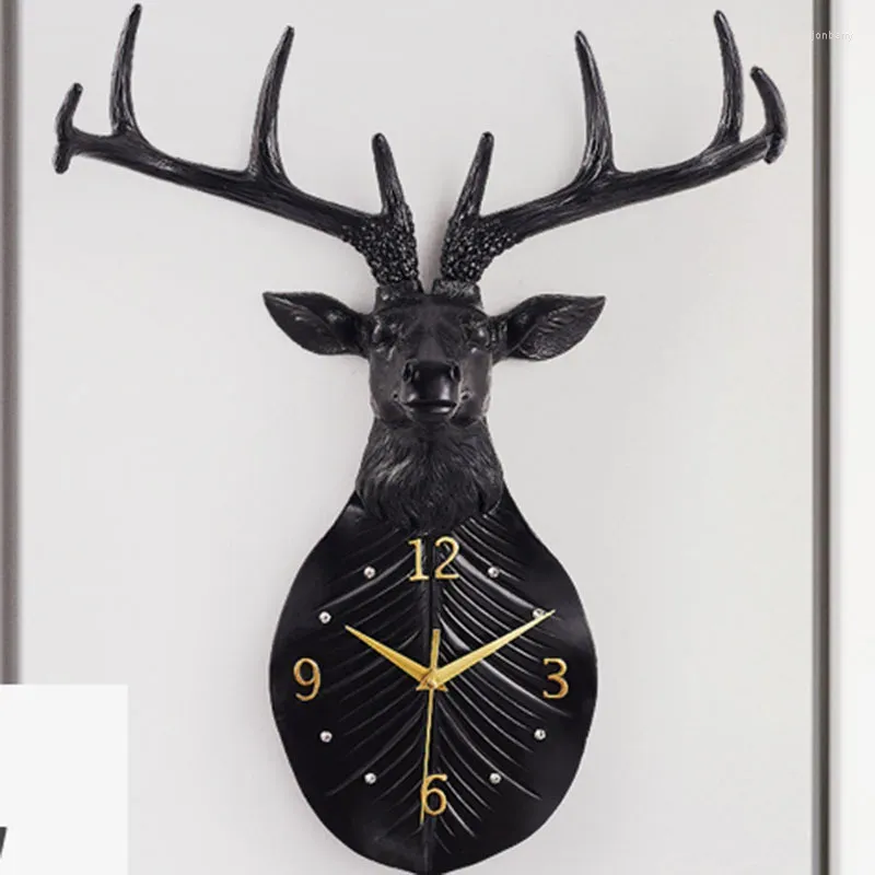 Horloges murales Horloge à batterie suspendue moderne nordique Nixie mouvement minimaliste décoration en bois Salon Casa meubles de salon