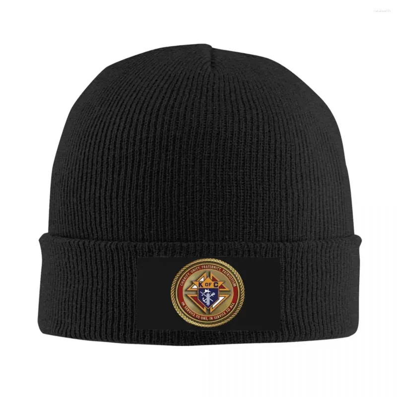 Berretti Cavalieri di Colombo Simbolo Skullies Berretti Berretti Freddo Inverno Caldo Uomo Donna Cappello a maglia Cappelli per cofano unisex per adulti