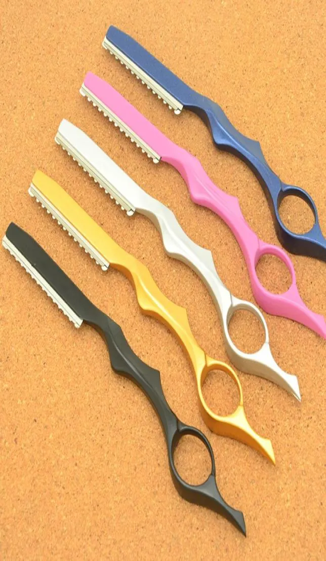 Meisha Rasoi per tagliare i capelli in acciaio inossidabile Barbiere Parrucchiere Coltello per diradamento Parrucchiere039s Rasoi per taglio di capelli Strumenti per il salone Ho8107650