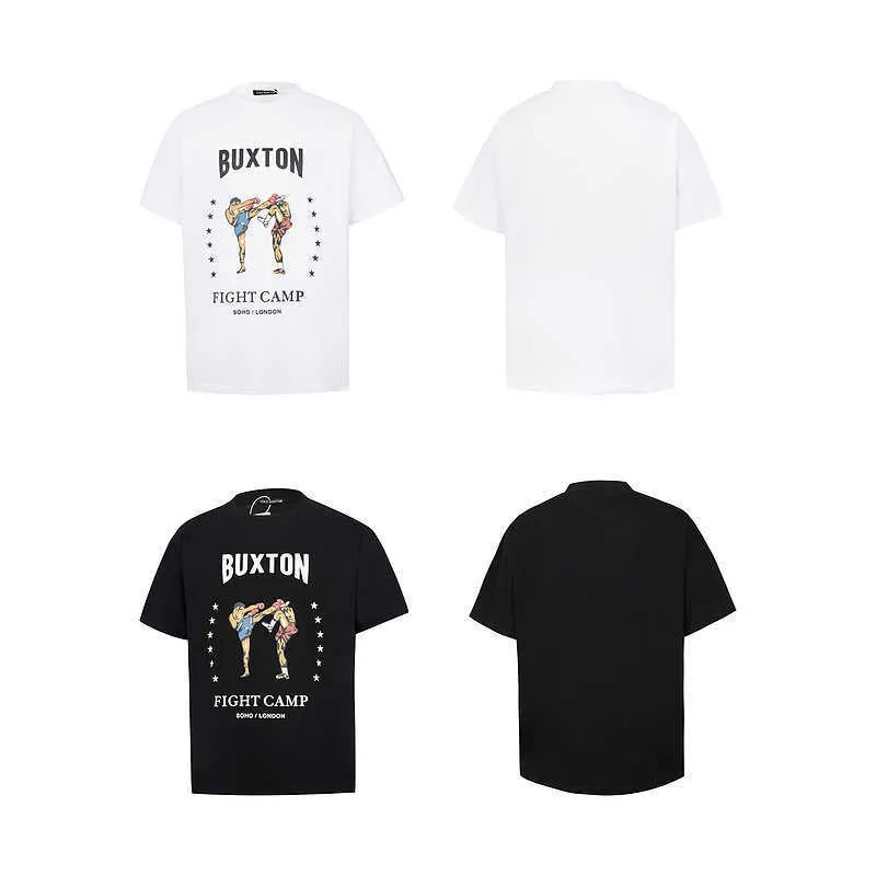 T-shirts pour hommes Cole Buxton Street Fighter King Imprimer à manches courtes American High Street Loose Casual Couple T-shirt d'été pour hommes