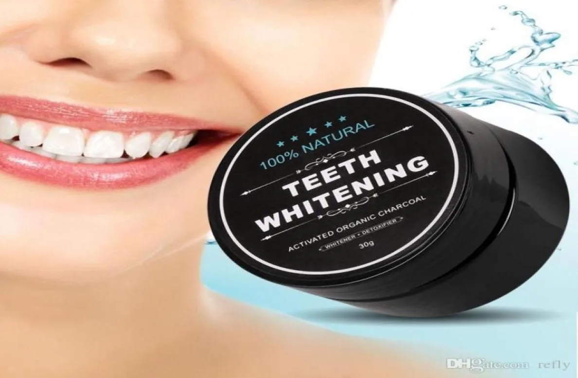 Teeth Whitening Powder Nature Bamboo Activated Charcoal Powder Decontamination Tooth Yellow Stain Bamboo Toothpaste Oral Car2219055