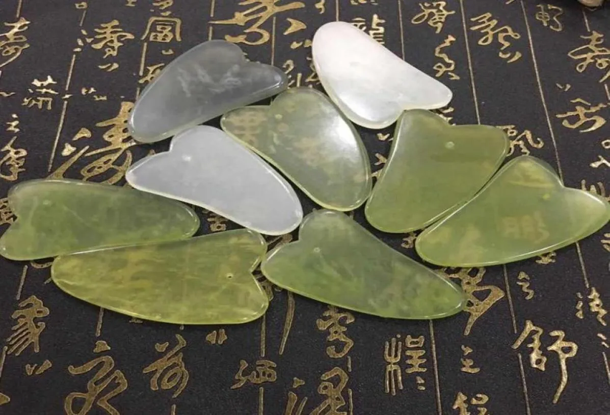 Gua Sha Skin Care Care Darem Masaż Jade Scraping Salon Salon Dostawca Beauty Health Tools 9857020