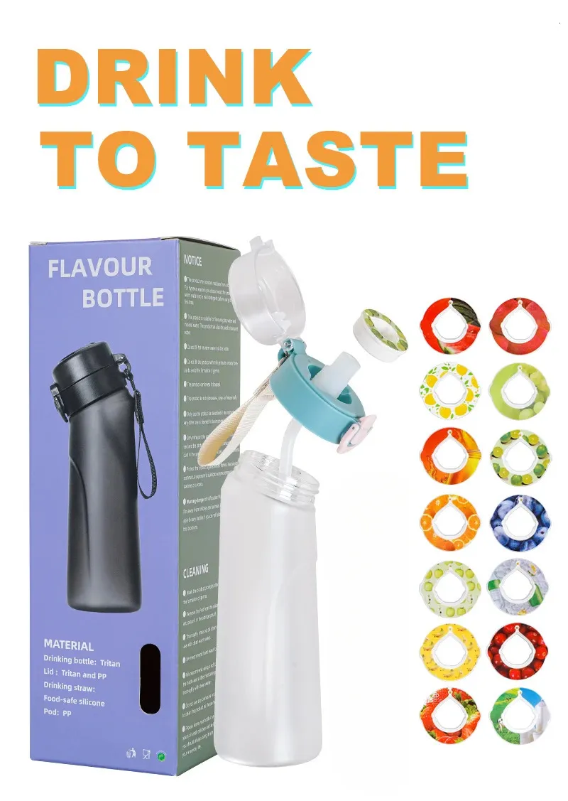 Air Up Water Bottle, Air Fruit Fragrance Flavoured Water Bottle, Taste Pod  Water Cup