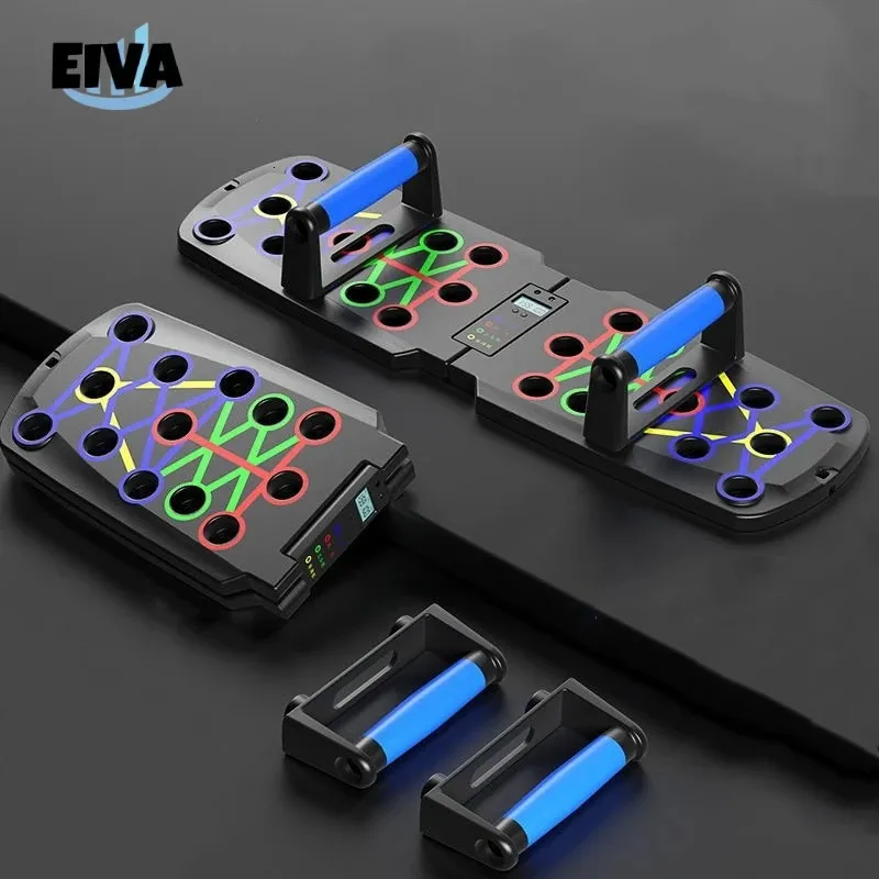 EIVA Push Up Board Home Gym Fitness Equipment Protable Workout Muiltfunction Bodybuilding Apparatus Exercise Sport Push-up Stand 240129