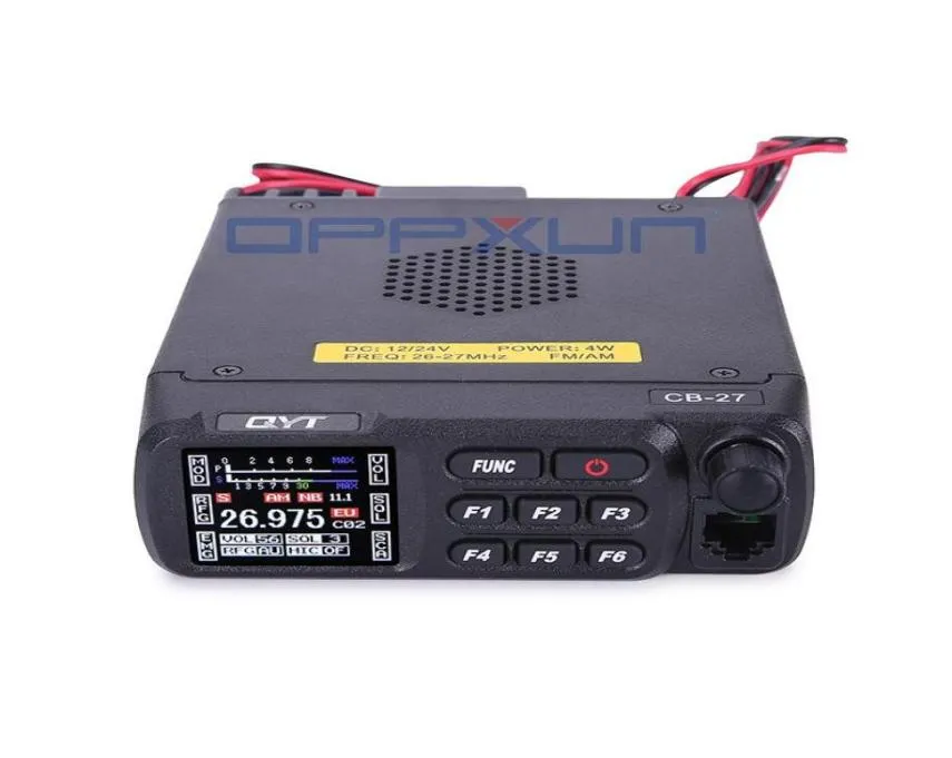 Walkie Talkie CB27 QYT Shortwave Locomotive Car Marine Two Way Radio Vehicle Station Intercom 2627MHz Wireless Communication Rep8561908