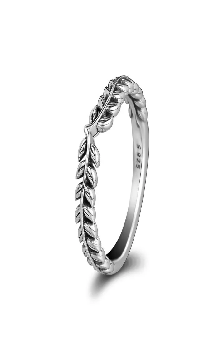 Kompatibel med smyckenring Silver Lively Wish Rings 100% 925 Sterling Silver Jewelry Wholesale DIY för Women3151001