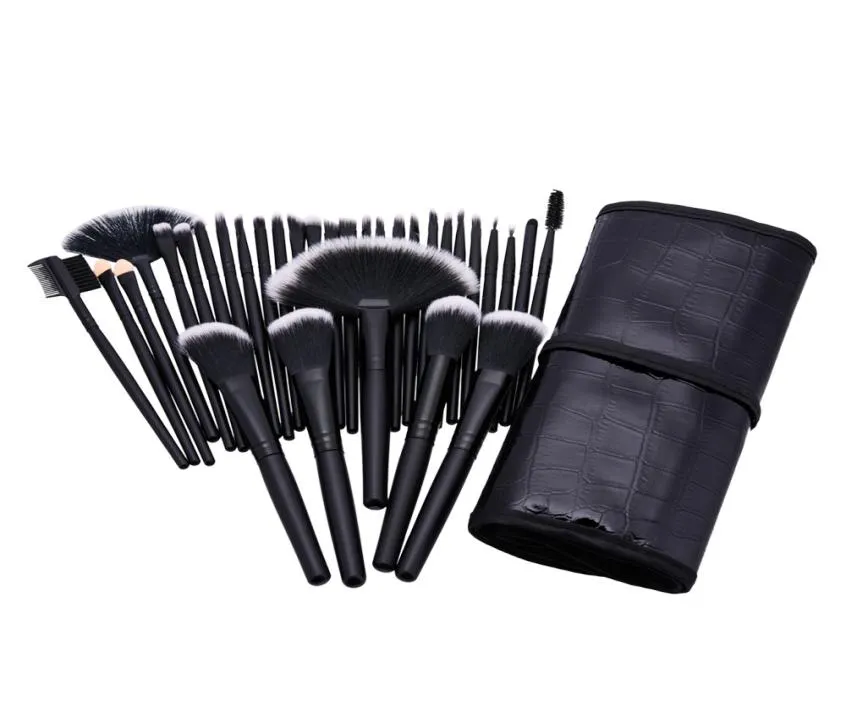 Zouyesan 2021 Make-up-Pinsel-Set mit 32 Werkzeugen, Grundierung, Fächer, Rouge, Highlighter, Schatten, 6603677