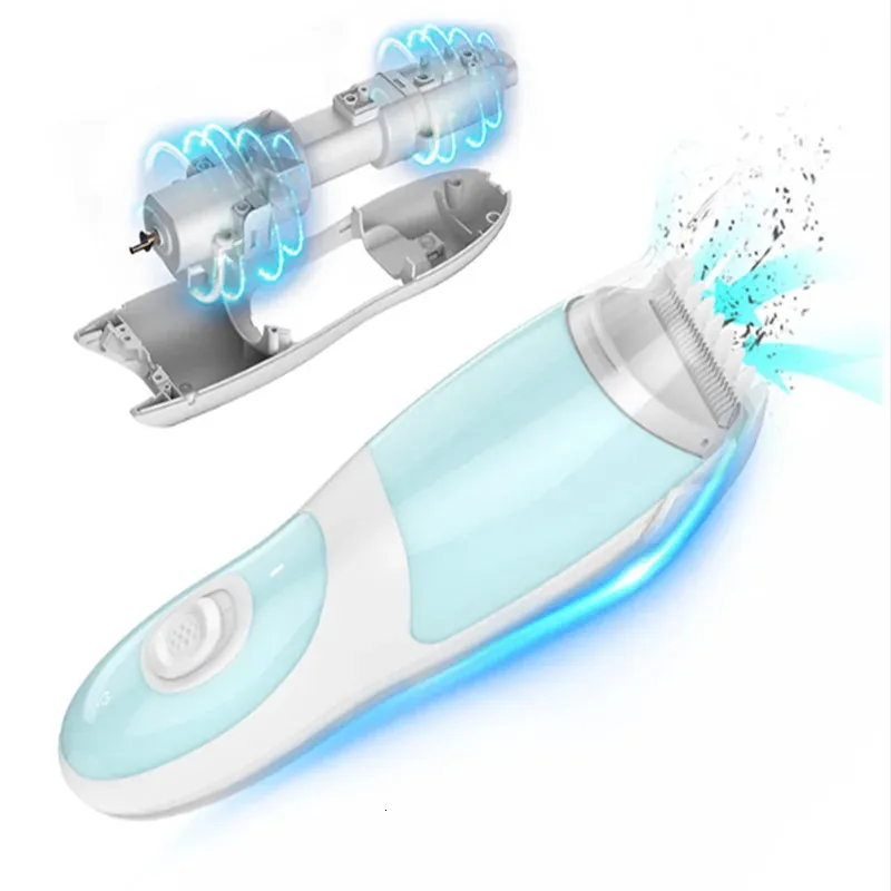 Washable Electric Vacuum Baby Hair Clipper Suction Less Mess Children Hairdressing Cutter Trimmer Infant Hairstyle Salon Haircut 240119