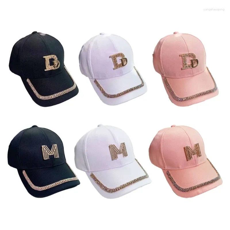 Ball Caps Breathable Letter Baseball Cap Adjustable Unisex Summer Hat For Adult Dropship