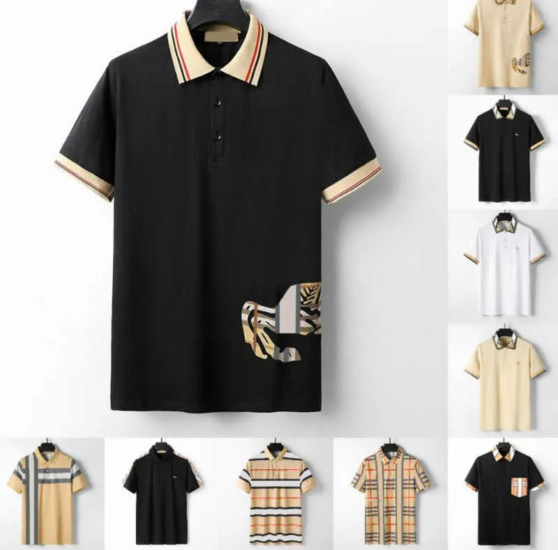 Sommer-Designer-Poloshirt BB Herren-Polo-T-Shirt Damen-Herren-Top Luxus-Designer-Buchstaben Polos besticktes T-Shirt Kleidung Kurzarm-T-Shirt