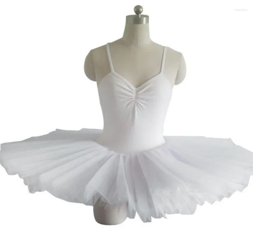 Stage Wear 5 couches professionnel adulte ballet costume noir / blanc ballerine robe de danse femmes vêtements filles tutu