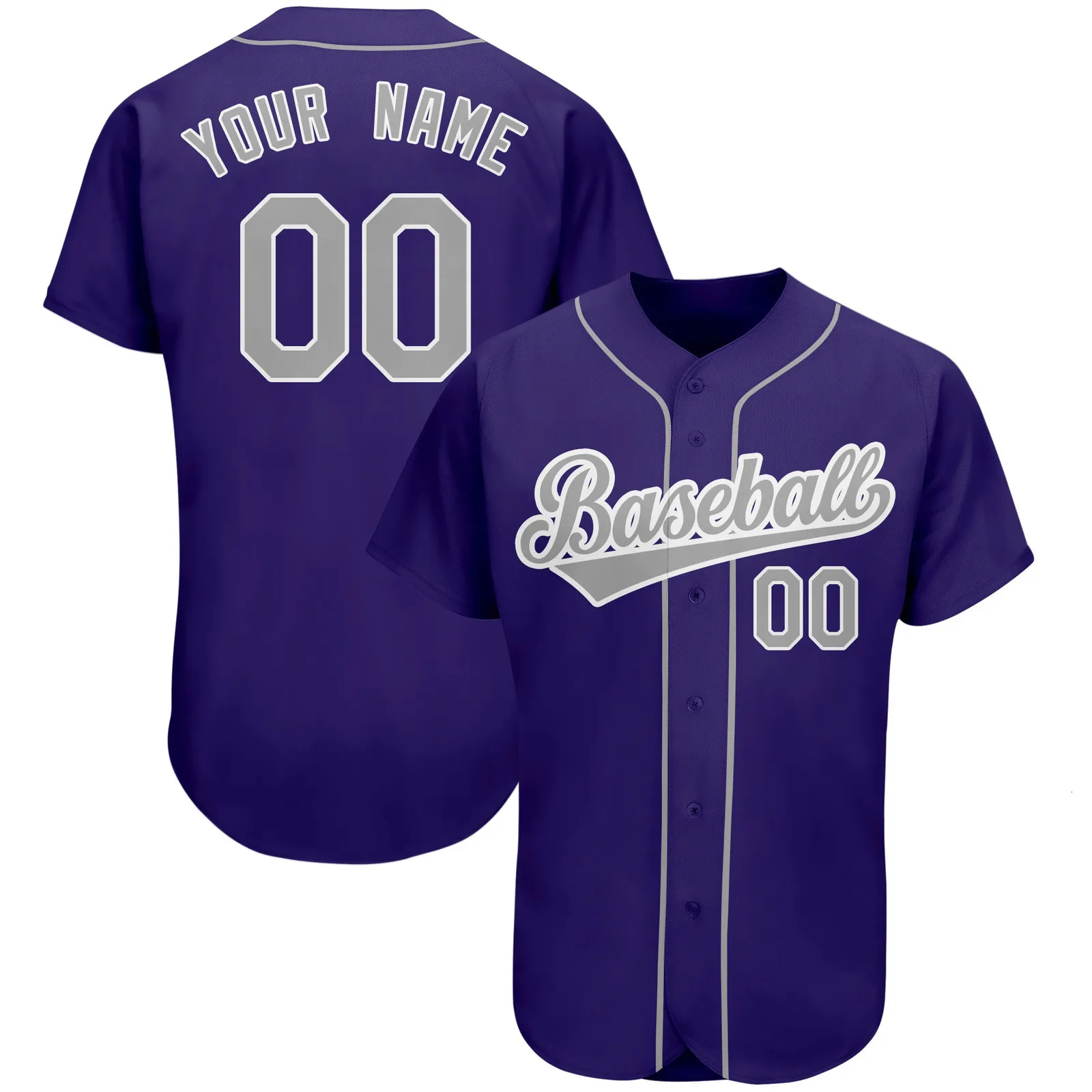 Vêtements d'équipe de maillot de baseball personnalisés personnalisés votre numéro de nom doux vcou streetwear homme femme enfant n'importe quel style de couleur 240122