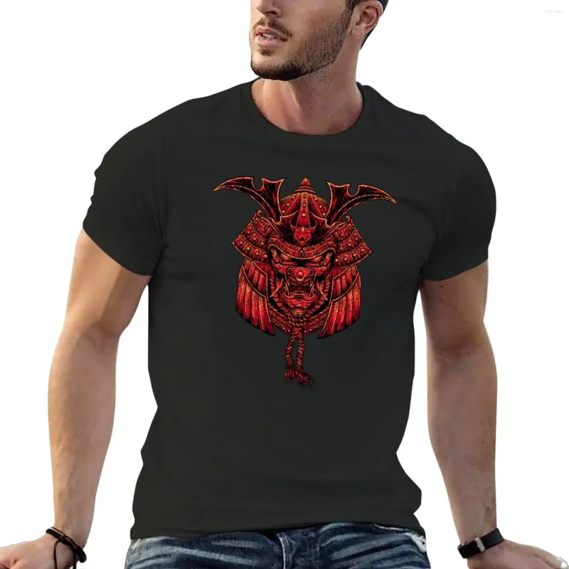 Herrtankstoppar samurai t-shirt för en pojke djur prinor pojkar herr grafiska t-shirts