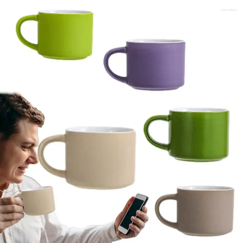 Mugs Coffee Espresso Tea Ceramic Mug 5pcs latte cappuccino met handvat voor sapwijn