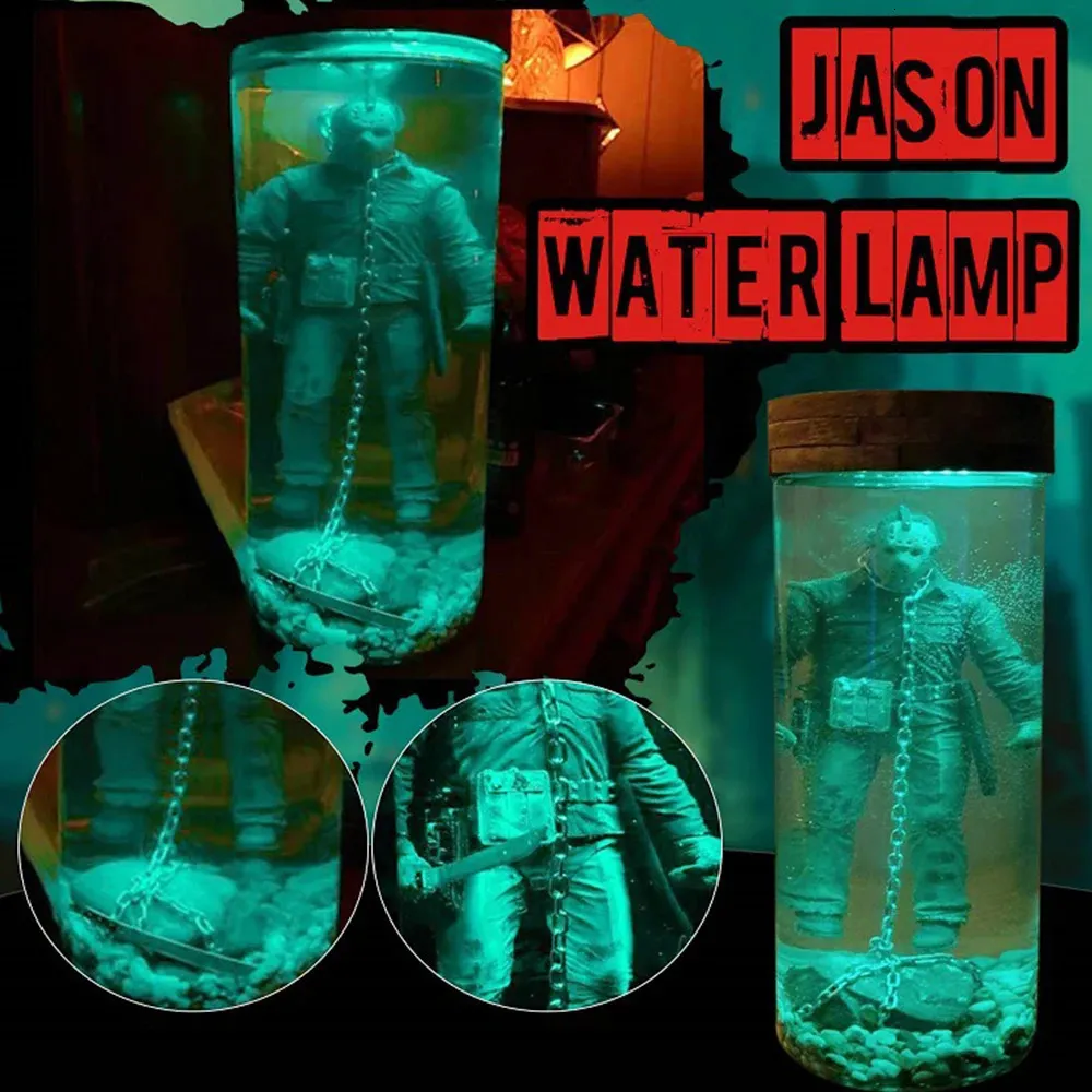 Jason Voorhees Collectors Fish Tank Lamp Final Scene Horror Souvenir Desk Decor From Youngstore10 17.76 DHgate.Com