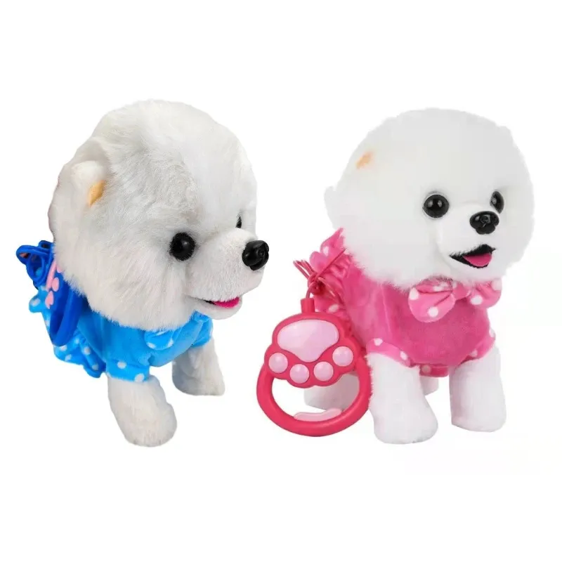 Chien Interactif Koonie Qui Marche, Aboie Et Remue La Queue – 11 Accessoires Vétérinaire, Peluche Réaliste Pour Enfants 2-5 Ans