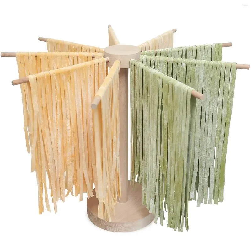 Table Mats Wooden Detachable Pasta Stand Drying Rack Dryer Easy Installation Hanging Portable Noodle