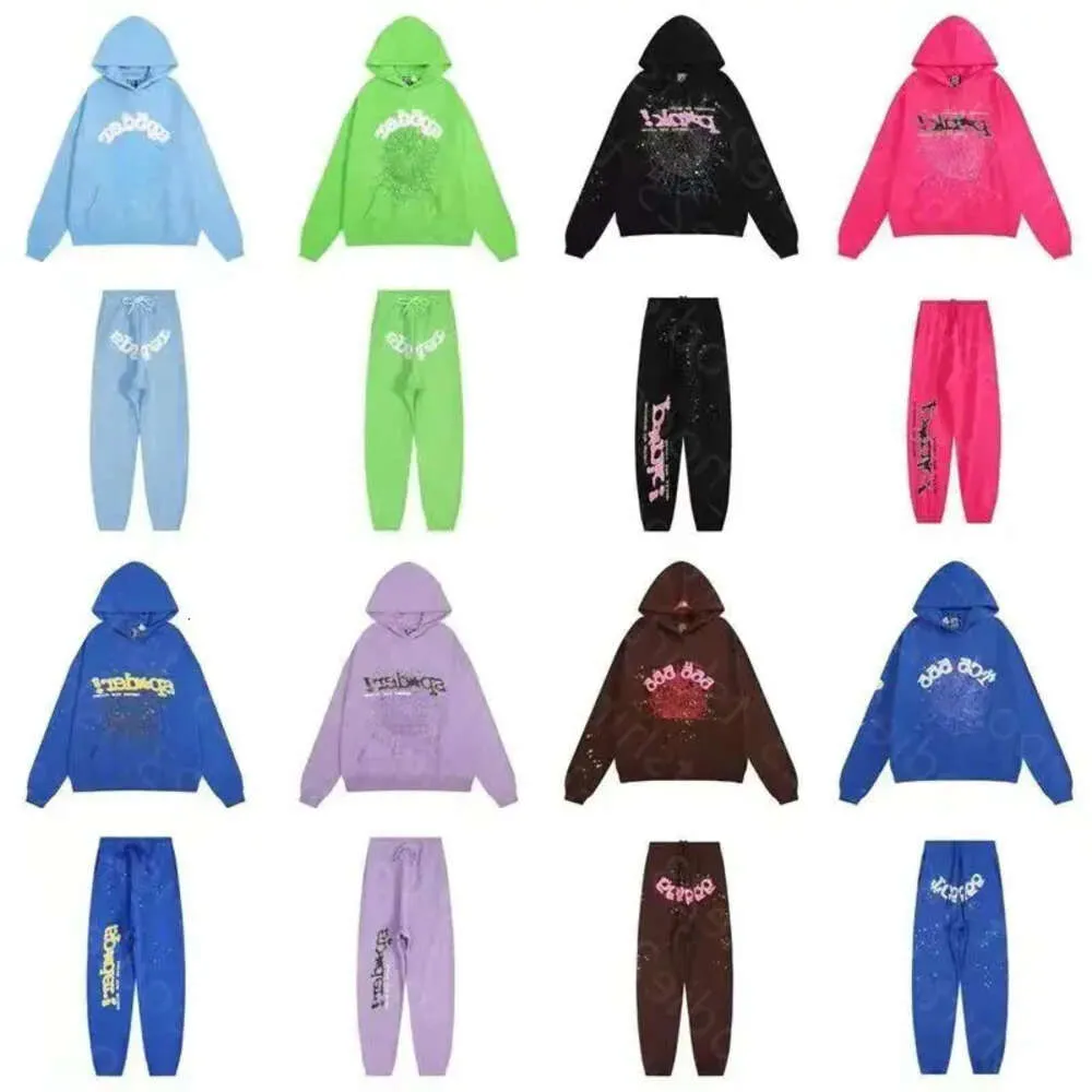 SP5DER 555555 HOODIES パーカー 2023 Sp5der 555555 Hoodie Mens Womens High Quality Angel