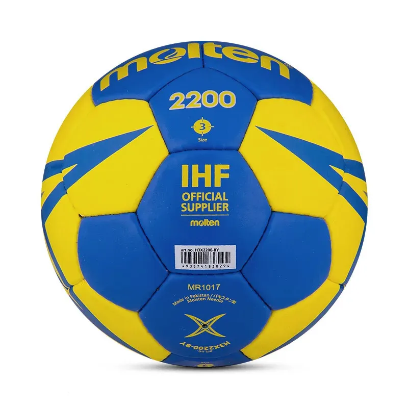 Hommes Femmes Handballs Haute Qualité Molten Officiel Taille Standard 0123 Balles PU Point À La Main Intérieur Extérieur Formation handebol 240131