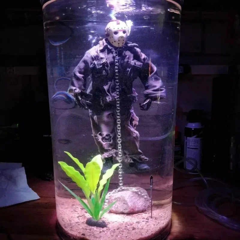 Friday the 13th aquarium ornament 2025
