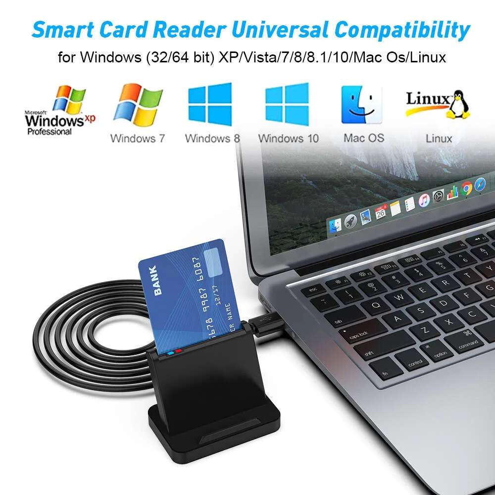 التقارير الضريبية SIM ATM SMART CHIP ID READER READER