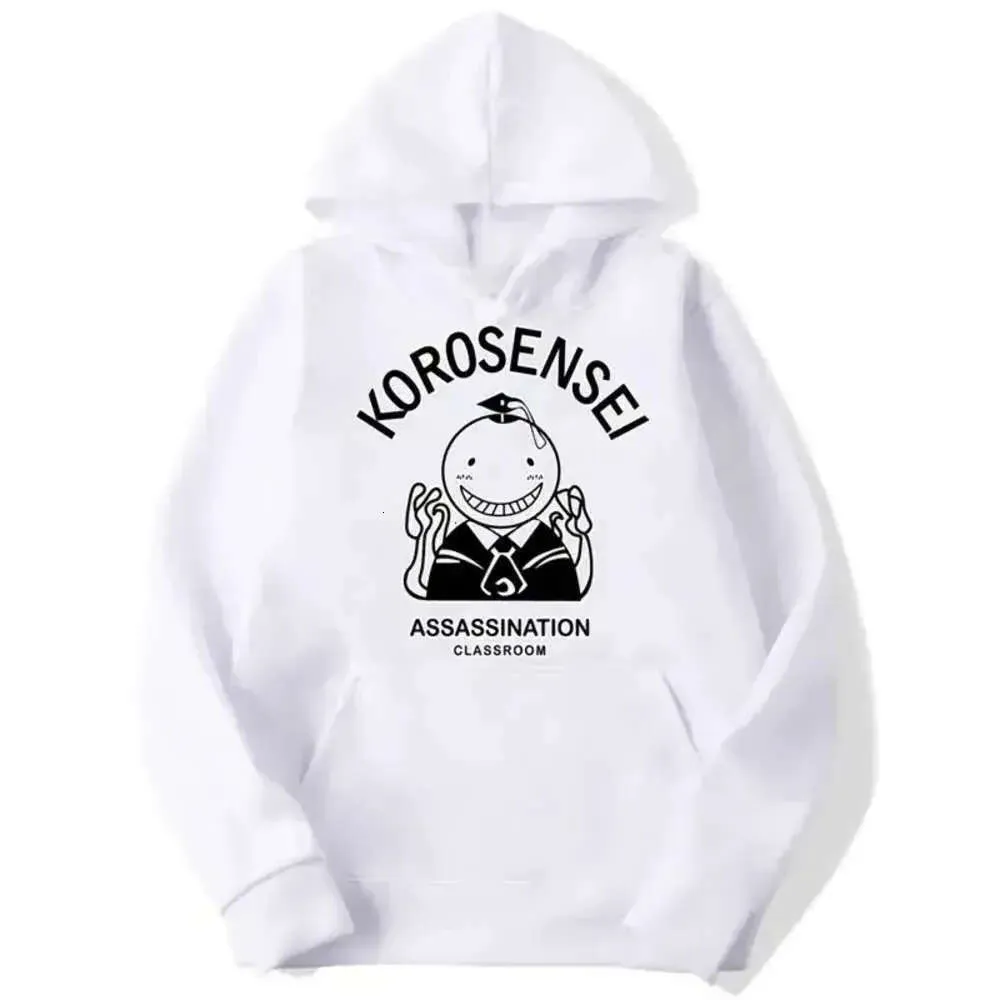 Assassination Classroom Korosensei Anime Hoodies Män och kvinnor Autumn Casual Pullover Sweats Hoodie Fashion Sweatshirts 201104 390 50