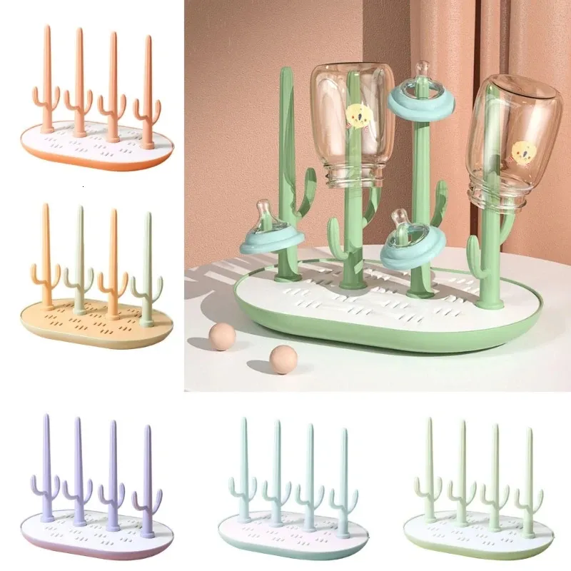 Baby Bottle Drying Rack ComfZtar Dryer Space Saving Travel Holder