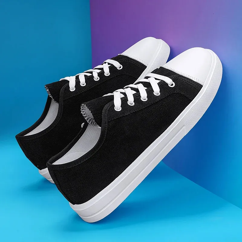 2023 sapatos de skate para homens mulheres unisex lona leve casual rendas casal tênis 5 cores tamanho 36 240202