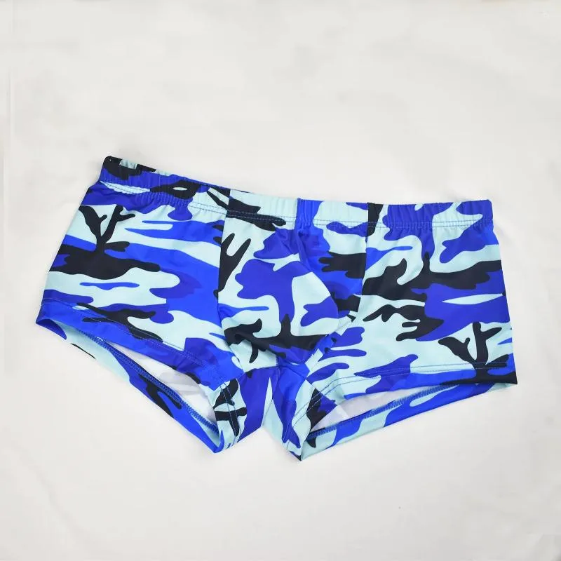 Sous-vêtements 2024 Été Hommes Pantalons Sexy Homme Sous-vêtements Confortable Doux Camouflage Haute Qualité Mâle Gay Boxer Shorts