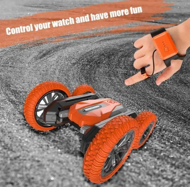 Smart Home Control Rollover Stunt Car Watch Sensor de gesto remoto para o ano de Natal Children039s Birthday Gift8226700