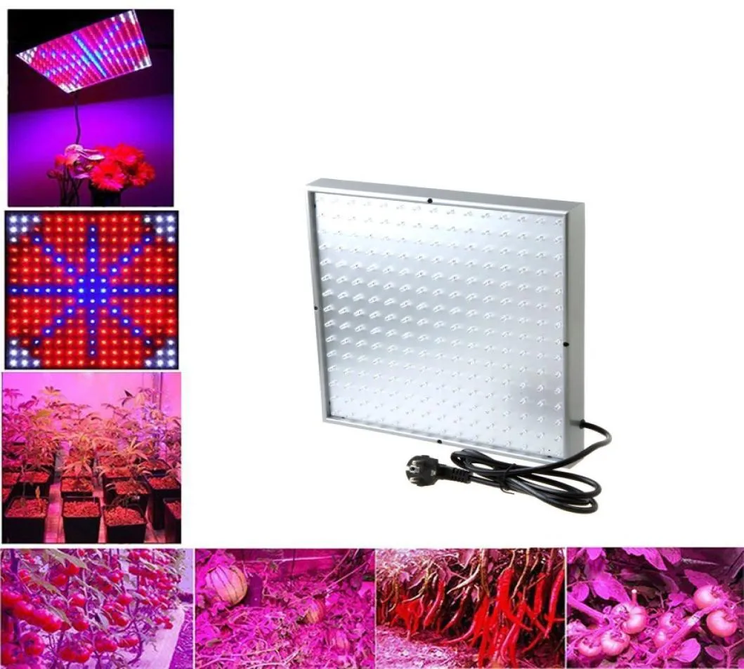 225 LED s LED plante hydroponique élèvent des lumières de panneau de plafond LED à spectre complet pour les lumières de croissance de plantes de culture de légumes de fleurs 155222852