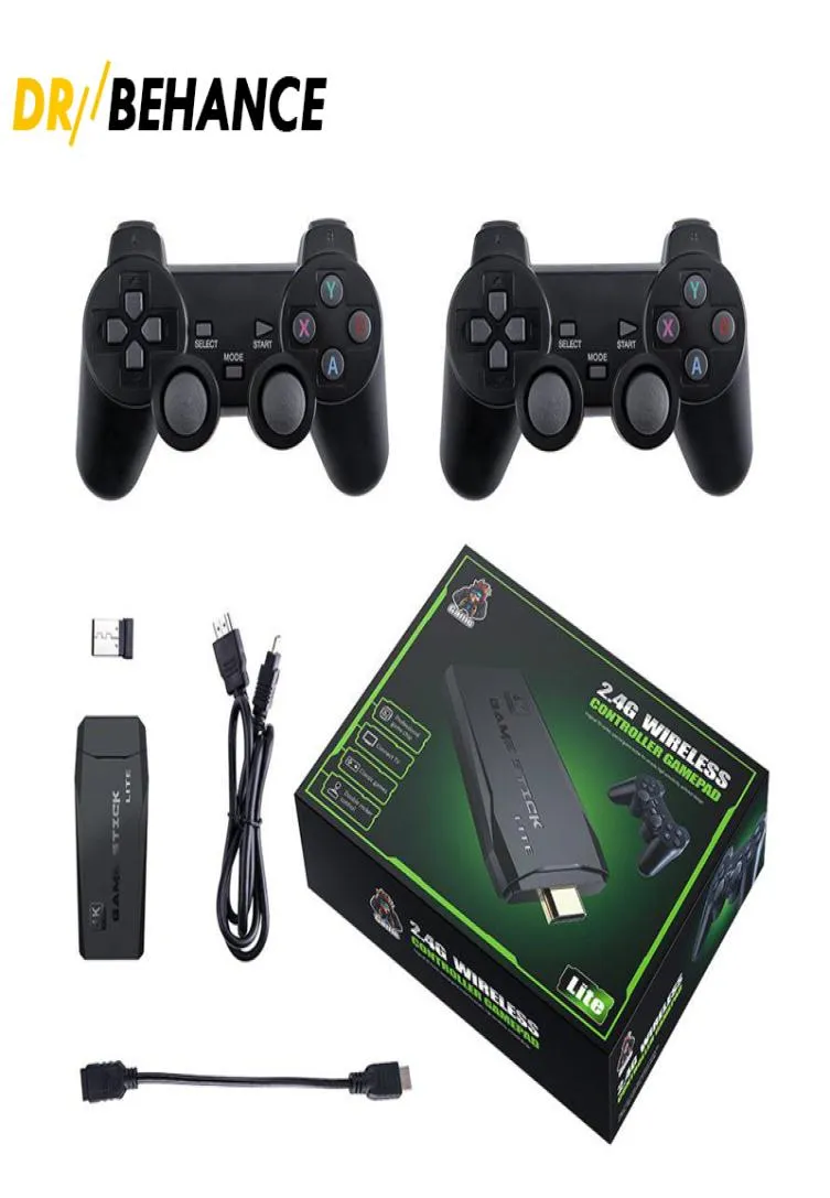 Video Game Console Support 4K TV Out Gaming Player 10000 Retro Games Box Gifts With Wireless Controller Stick Consoles For PS1GB5111222