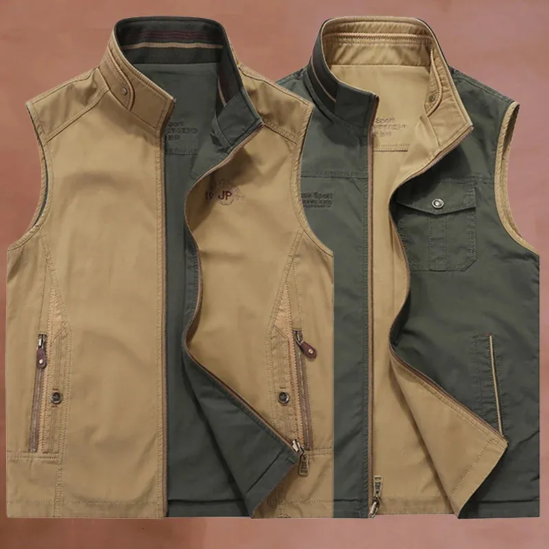 ジャケット・アウター AMAIL Block mode vest ジャケット・アウター AMAIL Block mode vest Male Autumn And