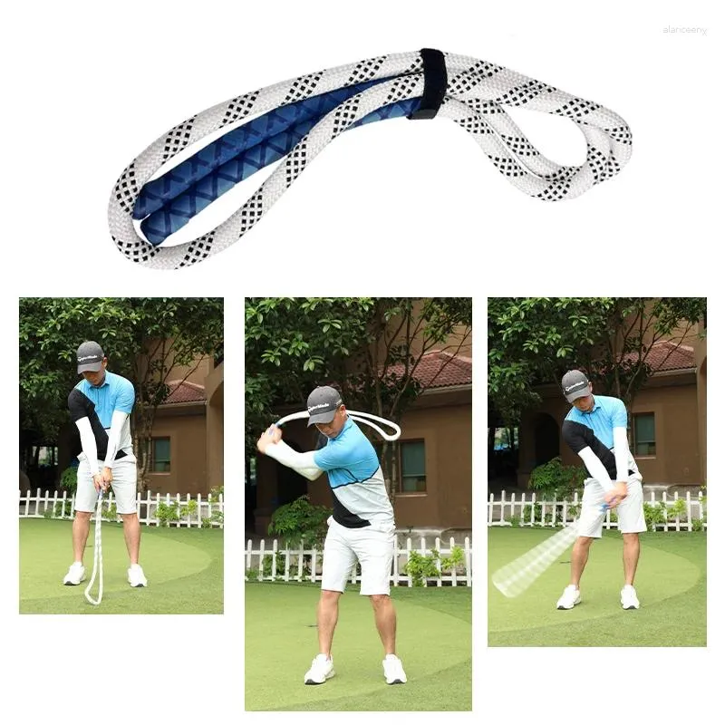 Golf Training Aids Swing Fitness Rope Beginner Gesture Correction Accessories Warm-up Exercise Assist Tools