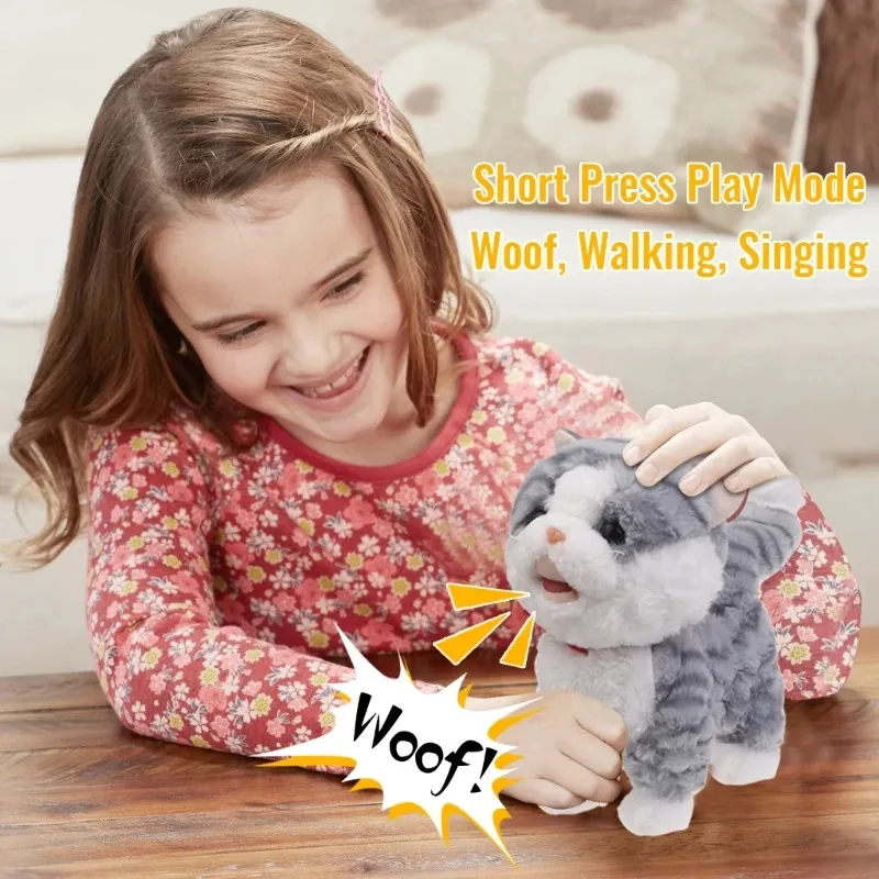 Kinderen Pluche Elektronische Interactieve Kat Wandelen Speelgoed Kat Met Lopen Miauwen Realistisch Knuffeldier Kinderen Kerstcadeaus Geel Kinderen Pluche Elektronische Interactieve Kat Wandelen Speelgoed Kat Met Lopen Miauwen Realistisch Knuffeldier Kinderen Kerstcadeaus Geel