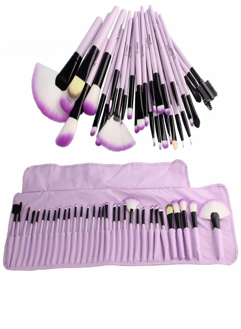 Pro VANDER 32-teiliges Make-up-Pinsel-Taschen-Set, Foundation, Puder, Pinceaux Maquillage, Kosmetikpinsel-Werkzeuge