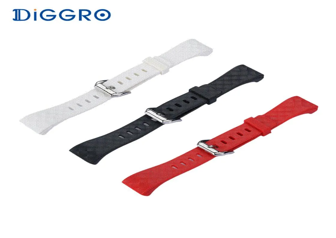 Diggro S2 Belt Smart Band Straps Replacement Smart Bracelet Watchbands Silicone BELT 3 Colors Accessories for band belt S22118064